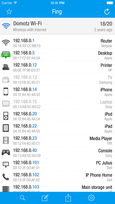 Fingのスクリーンショット
