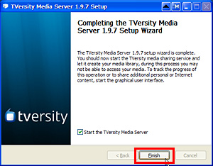 DLNAサーバー(TVersity)インストール